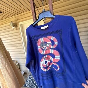 Gucci Royal Blue Knitwear
